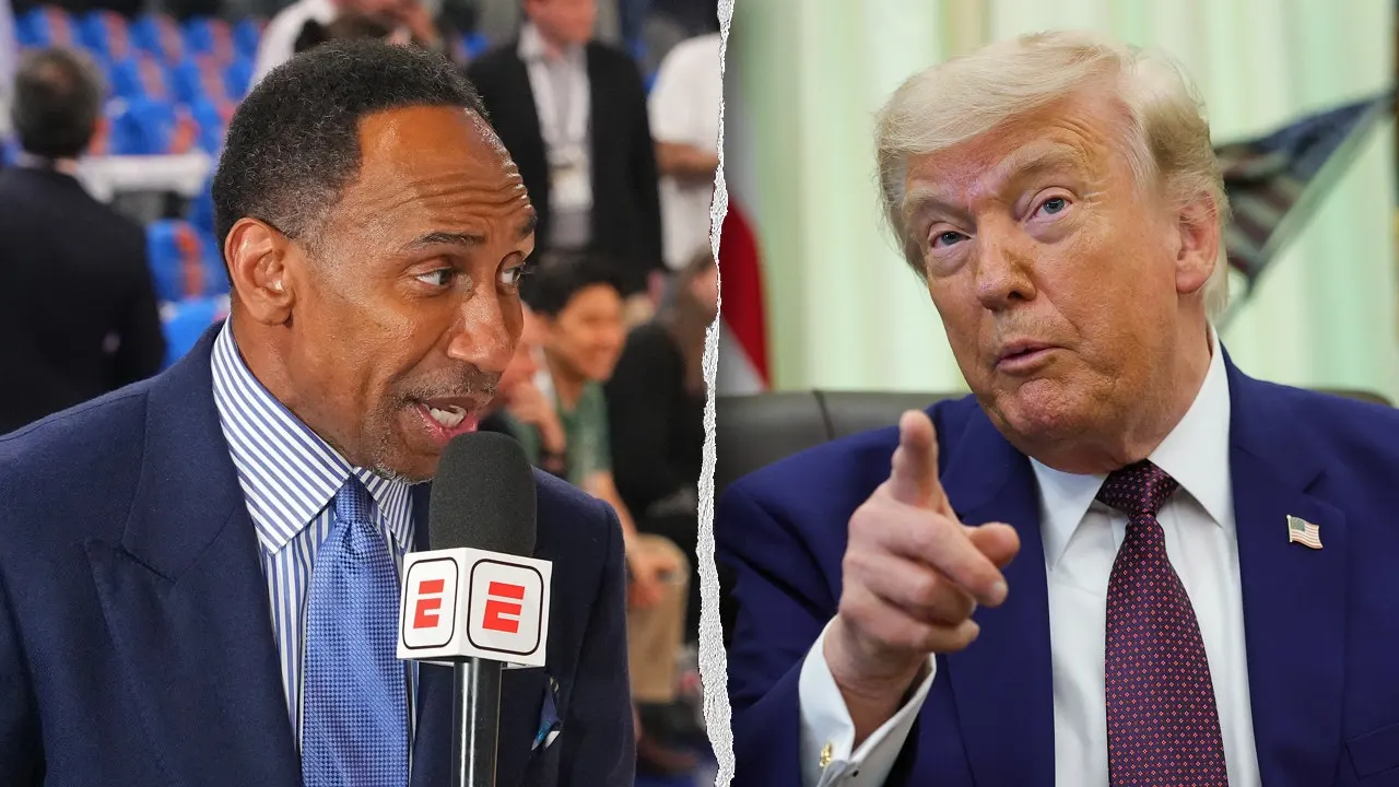 Stephen A. Smith claims Trump is more alert than Biden