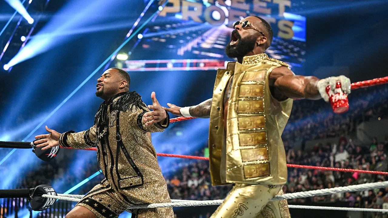 Street Profits capture world tag team titles on 'Monday Night Raw' in London