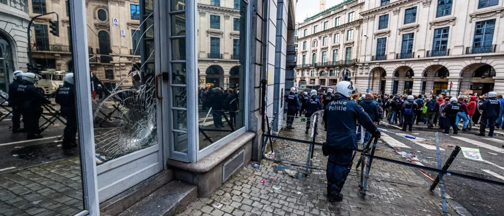 Student-Teacher Protests Shake Belgium's Capital Over Education Budget Reductions