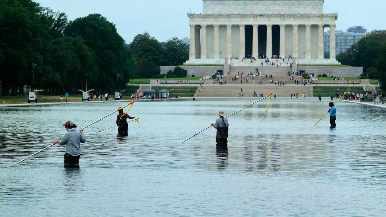Study finds that CNN provided almost 7 hours of coverage on the DC Reflecting Pool.