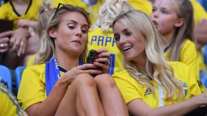 Swedish World Cup defender's wife tries out a mechanical bull, Eleonora Incardona gives an update, and cookies that look like hotdogs?