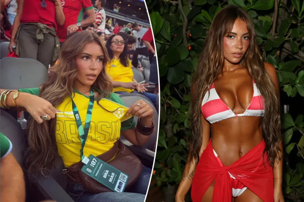 Swimsuit model shares thoughts with Brazil after viewing the poor start to the World Cup