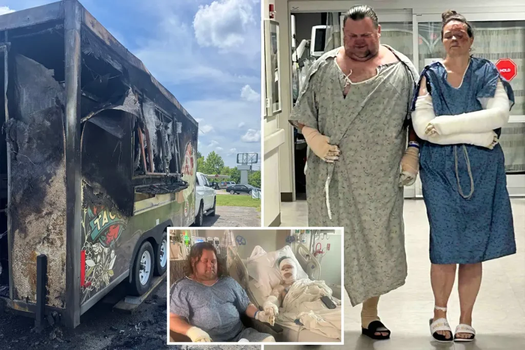 TNT Tacos' food truck blows up, causing serious injuries to the owners just a day before their 25th anniversary
