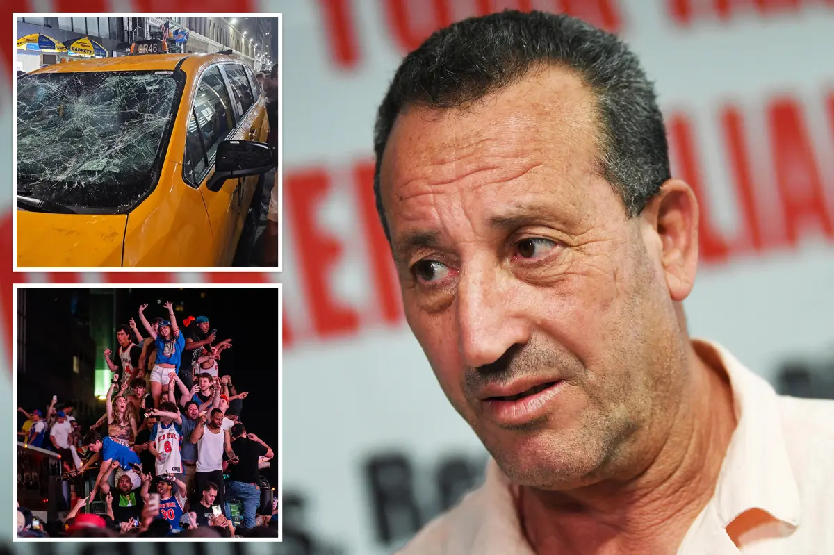 Taxi driver 'grateful to be safe' after Knicks fans vandalized his cab as rapper French Montana offers assistance
