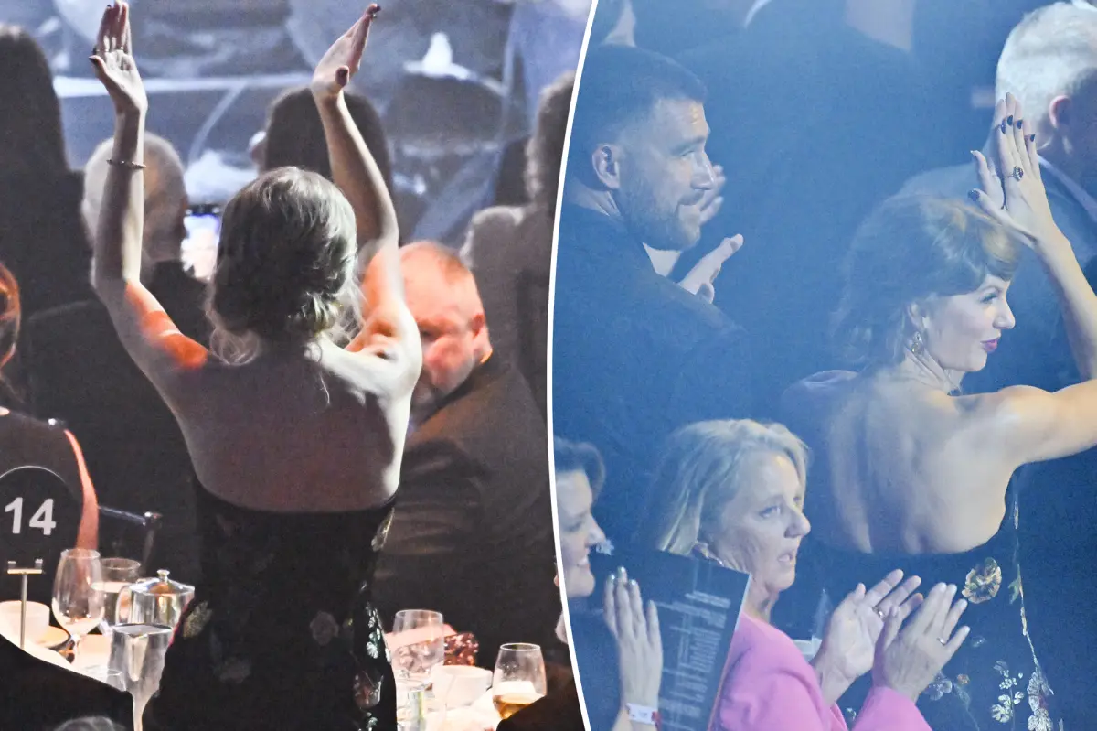 Taylor Swift enlists Steven Spielberg to capture her and Travis Kelce at the Songwriters Hall of Fame induction ceremony