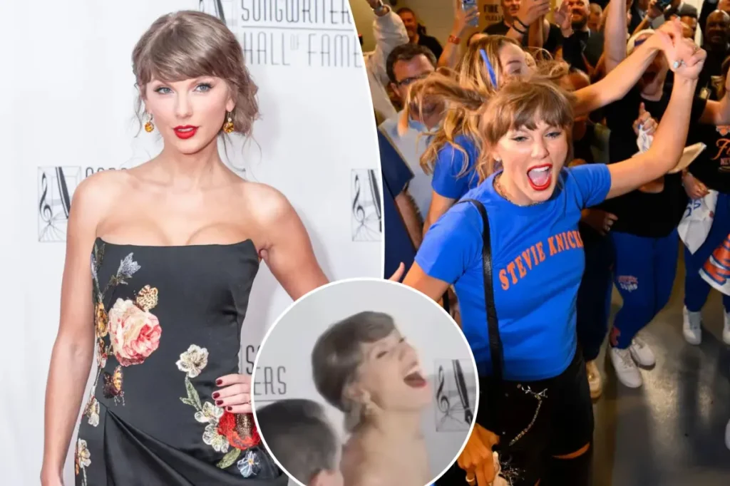 Taylor Swift experienced a Knicks moment on the red carpet: 'I did what I could'
