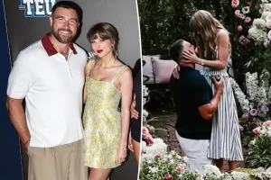 Taylor Swift shows her support for Travis Kelce at his Tight End University event as their wedding nears.