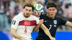 Team USA loses to Türkiye in the last Group D game at the World Cup
