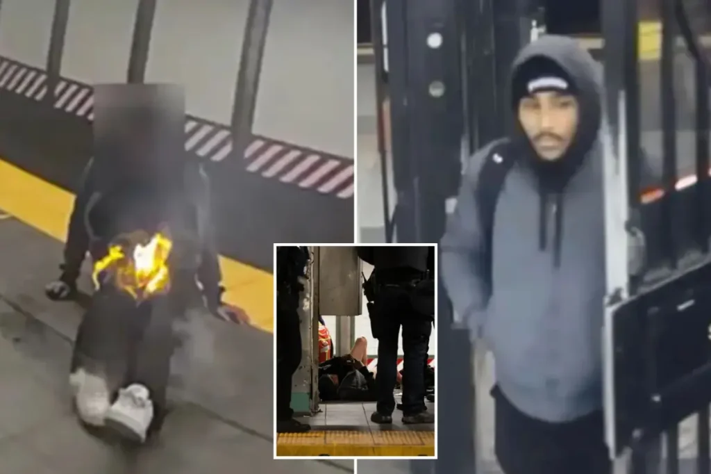 Teen arsonist Hiram Carrero from NYC given a 5-year prison sentence for igniting a fire on a sleeping homeless man in the subway.