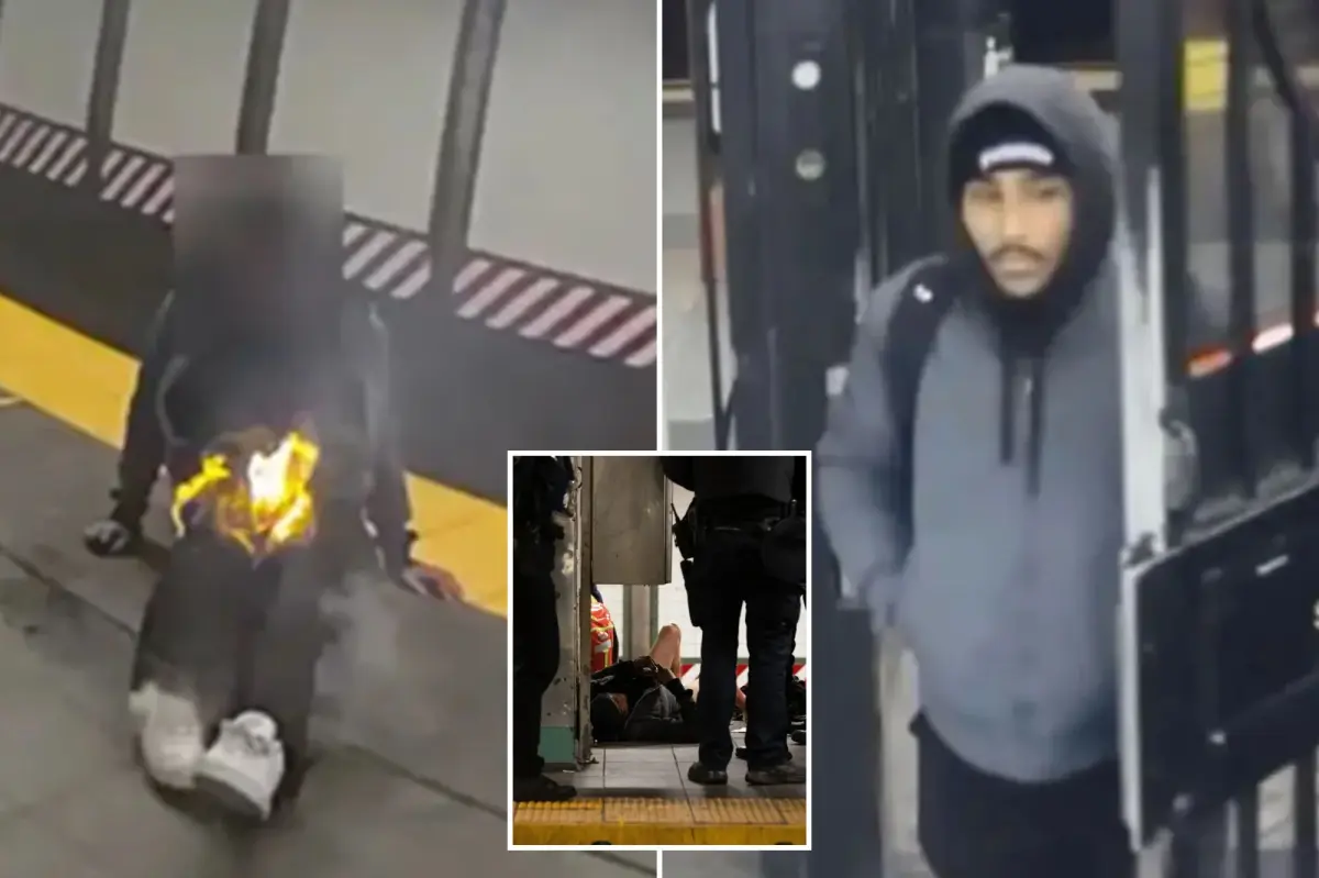 Teen arsonist Hiram Carrero from NYC given a 5-year prison sentence for igniting a fire on a sleeping homeless man in the subway.