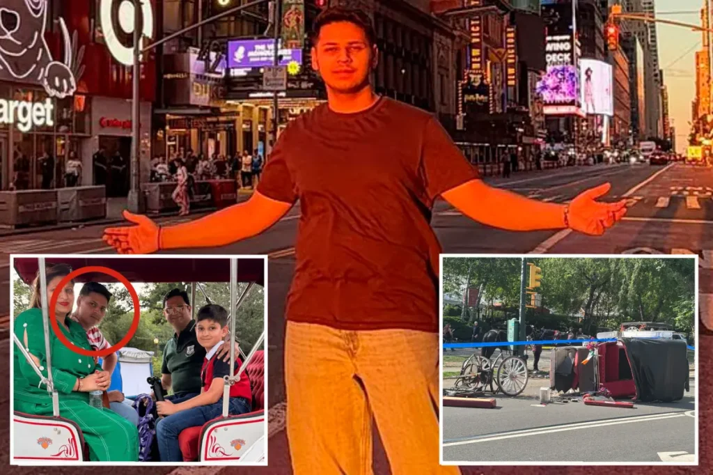 Teen who died in Central Park carriage horse accident was on family's first trip to the US
