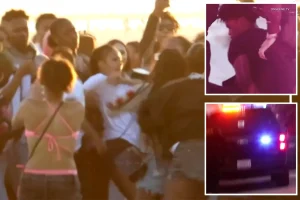 Teens in Long Beach fight in Belmont Shore