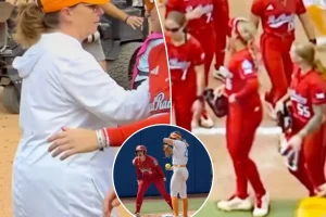 Texas Tech softball player's father makes heated remarks in College World Series handshake incident in Tennessee
