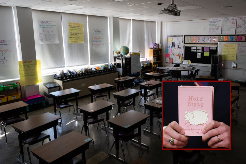 Texas is the first state to mandate Bible stories as part of school curriculum.