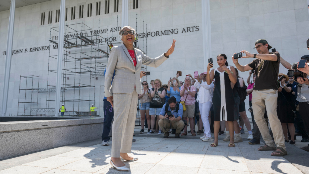 The Kennedy Center is being accused of intentionally not reopening following a court order.