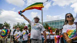 The NFL's primary social media platforms did not acknowledge Pride Month on its opening day.