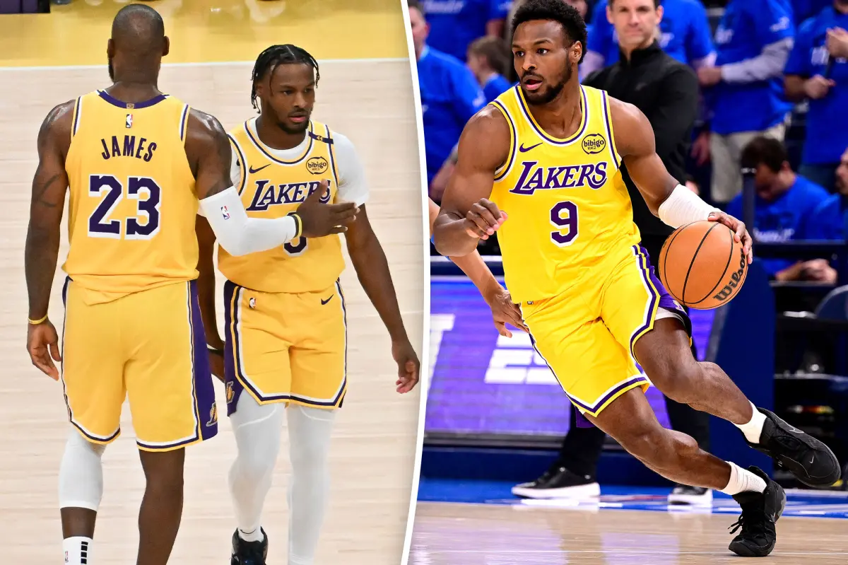 The impact of LeBron James departing from the Lakers on Bronny James