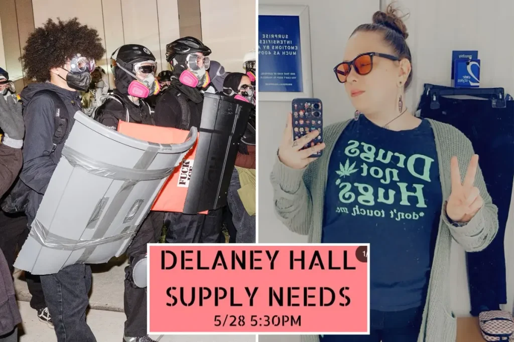 The main organizer of the anti-ICE demonstrations at Delaney Hall was a New Jersey preschool teacher.