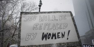The majority of new jobs are being filled by women, while one out of three men have stopped trying.
