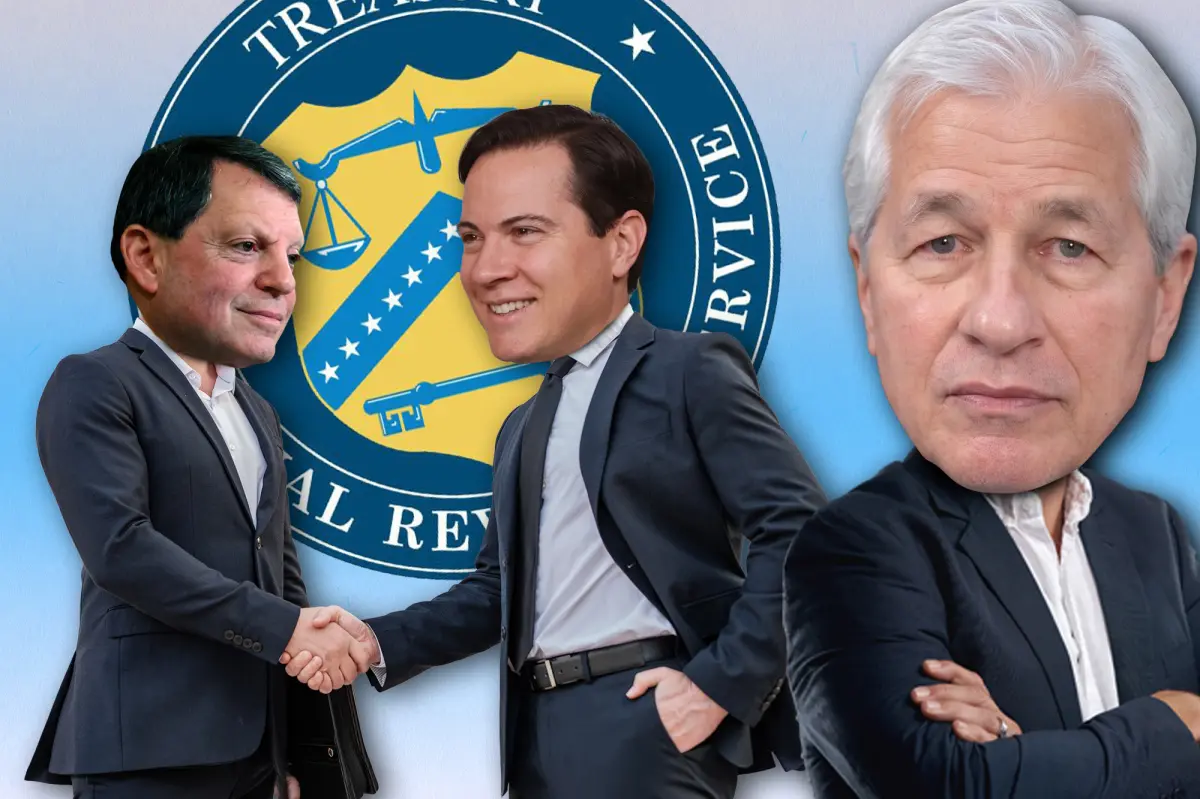 The new CEO of the IRS has brought on board a key associate of Jamie Dimon.