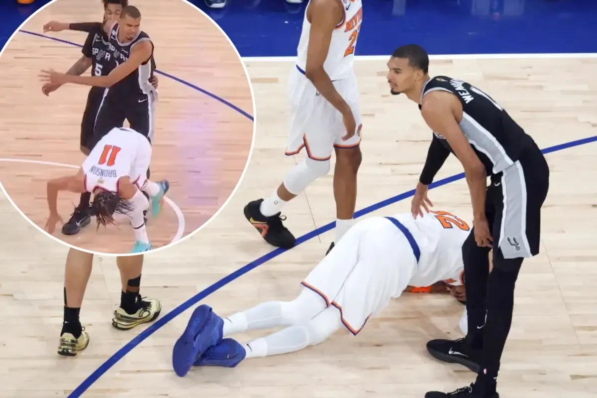 The notable foul by Victor Wembanyama that wasn't called casts a shadow after the Game 4 foul in the NBA Finals.