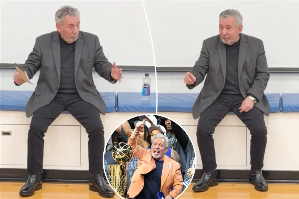 The speech by James Dolan before the playoffs given to the Knicks