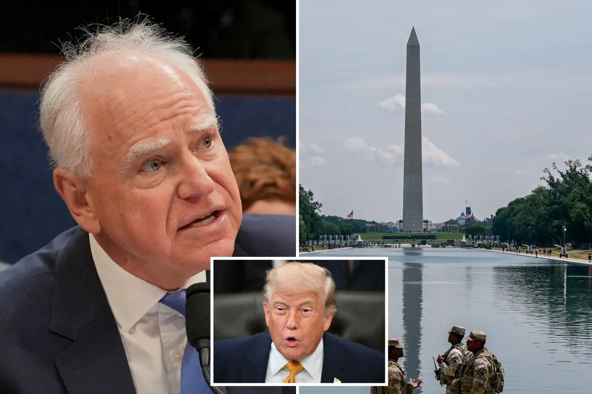 Tim Walz criticizes Trump regarding the Reflecting Pool and faces backlash over the fraud scandal: 'Sit this one out'