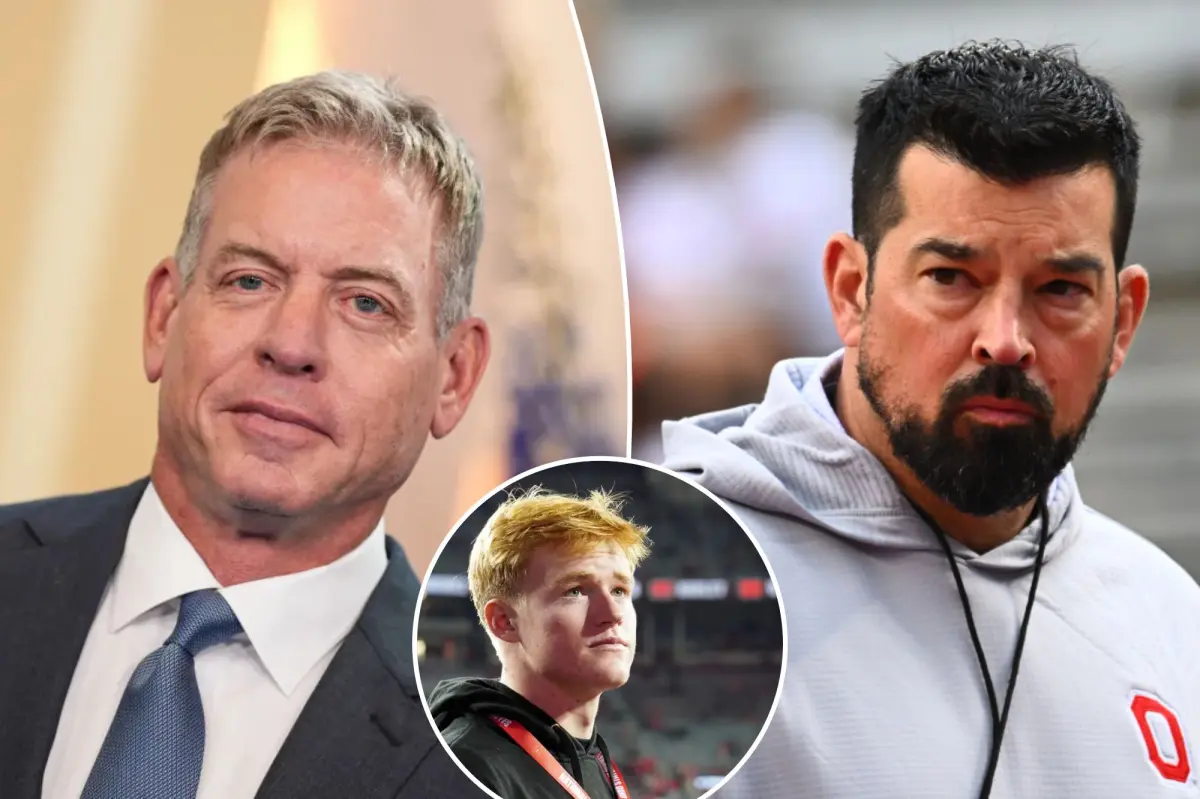 Troy Aikman supports UCLA's effort to attract Ohio State quarterback commitment.