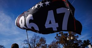 Trump Administration Loses Against Protest Group Displaying '86 47' Flag in D.C.