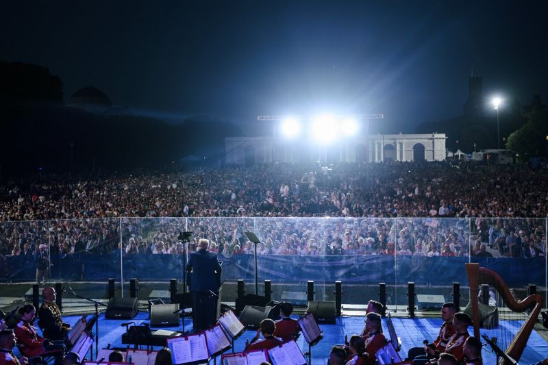 Trump: The audience was amazing and completely full