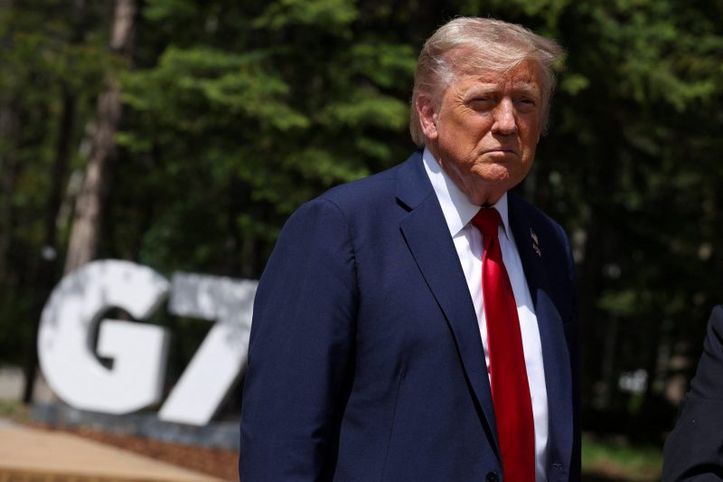 Trump announces he will attend the upcoming G7 Summit in France.