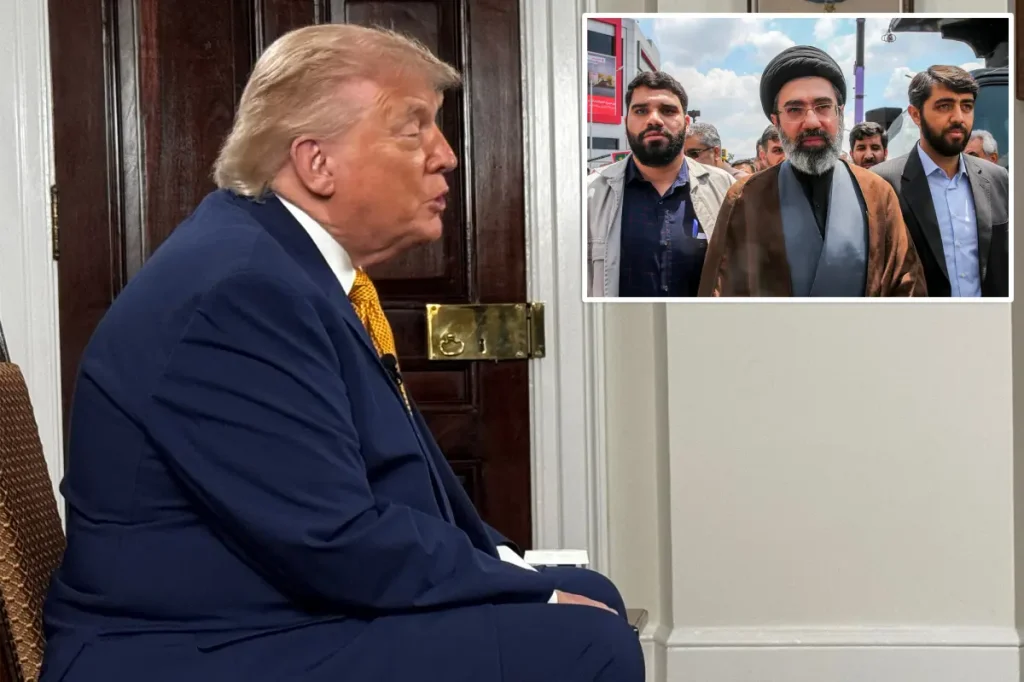 Trump anticipates meeting with Iran's likely gay Supreme Leader Mojtaba Khamenei: 'Getting along quite well'
