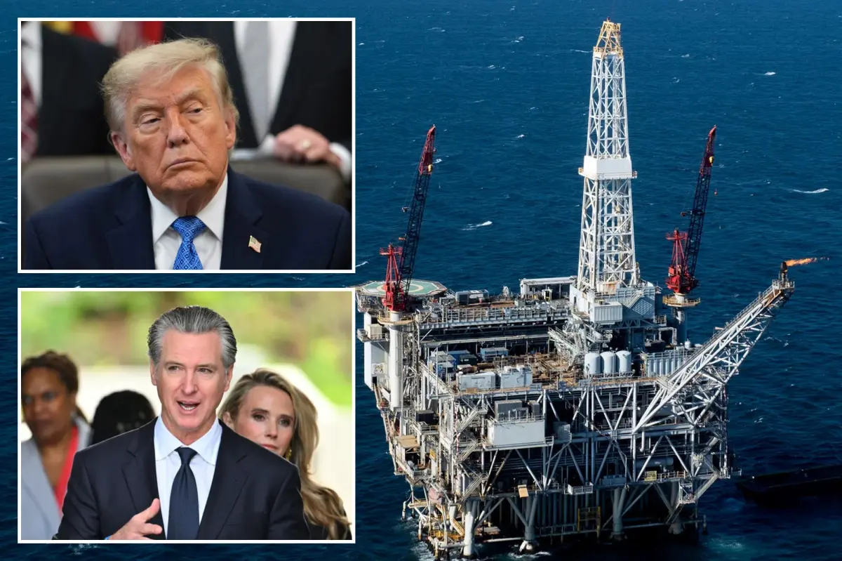 Trump criticizes California's extreme environmental policies as investigation begins into the state's battle against offshore oil.