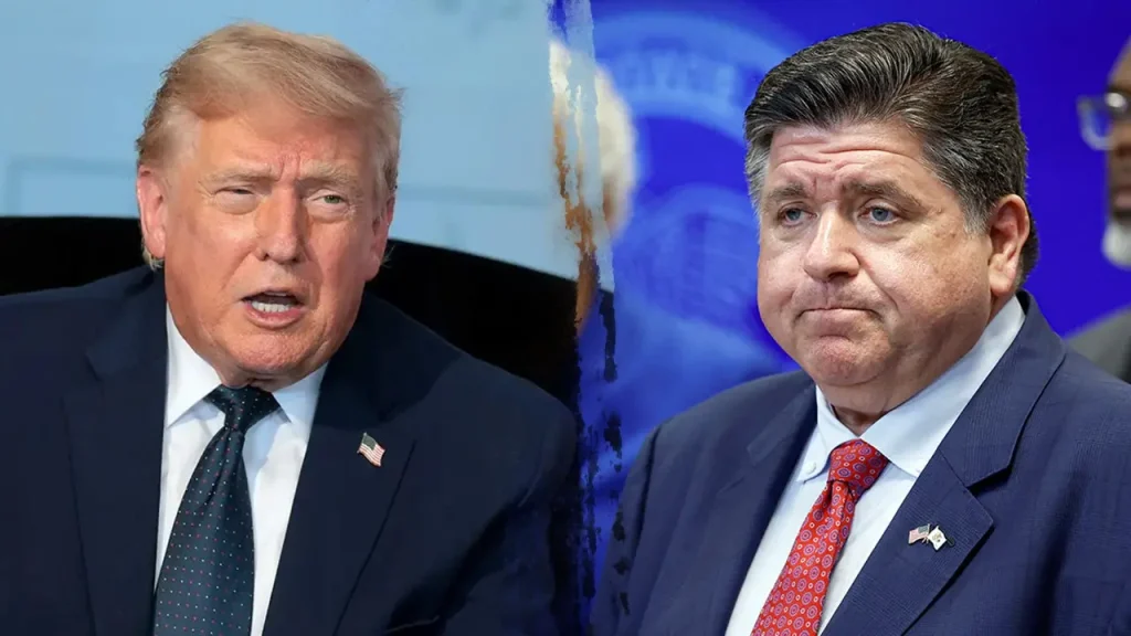 Trump criticizes Gov. Pritzker following deadly weekend in Chicago with 6 fatalities and 39 injuries.