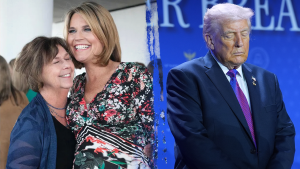 Trump expresses hope that investigators locate the missing mother of the 'Today' host.