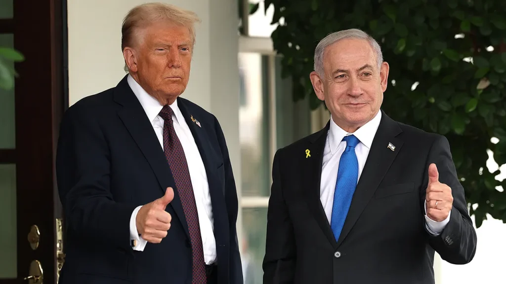 Trump hints at supporting Bibi as tensions rise over the Iran agreement and Lebanon.
