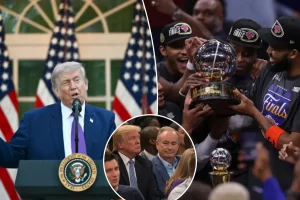 Trump intends to be at Game 3 at MSG as the Knicks hold their first NBA Finals game in 27 years.