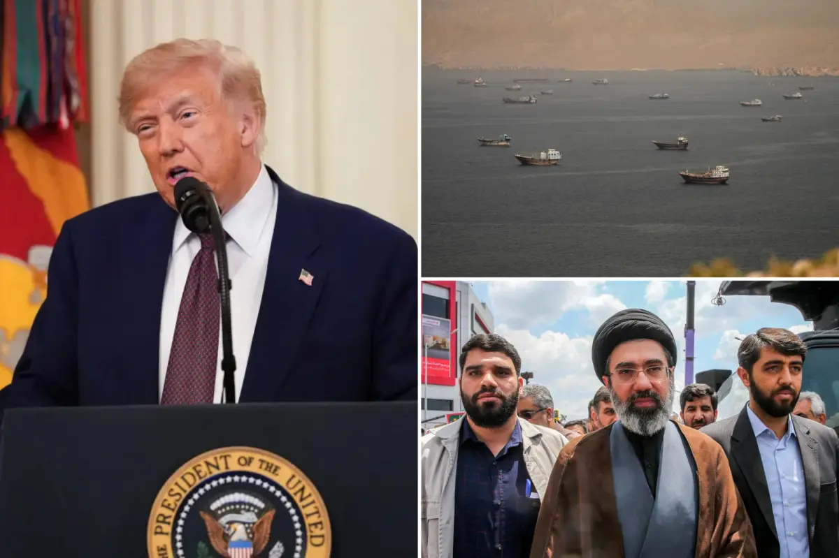 Trump says initial Iran agreement is likely an unconditional surrender.