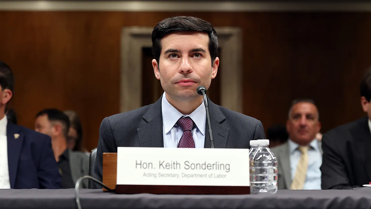 Trump selects Keith Sonderling for the permanent position of US labor secretary