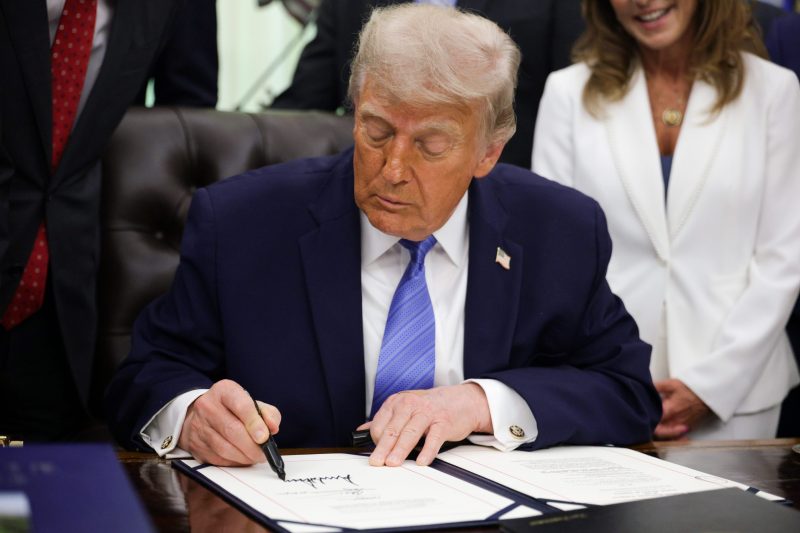 Trump signs legislation to finance ICE and CBP until 2029.