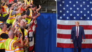 Trump states that the administration is developing national right-to-carry laws.