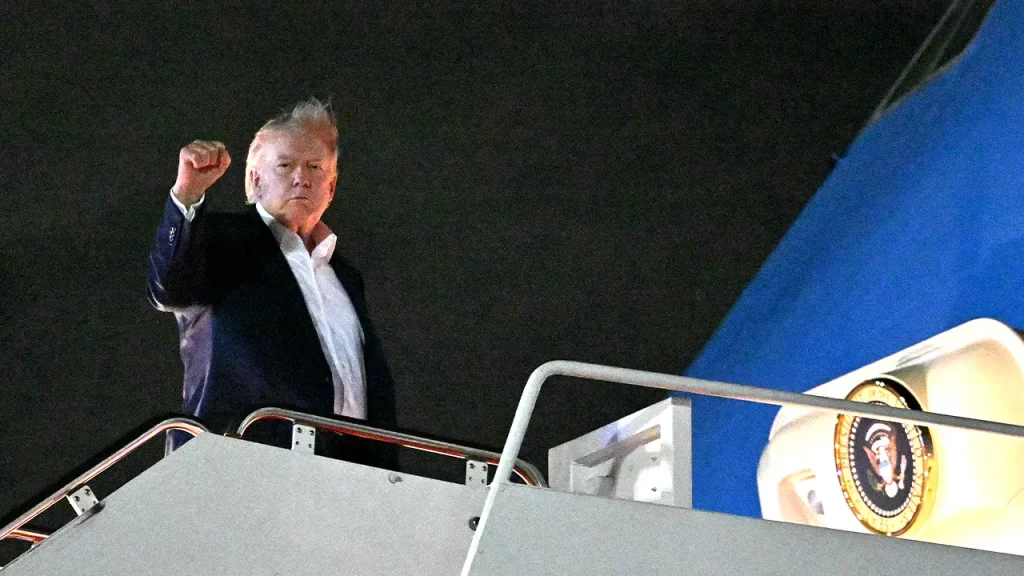 Trump travels to G7 in France following Iran peace deal success