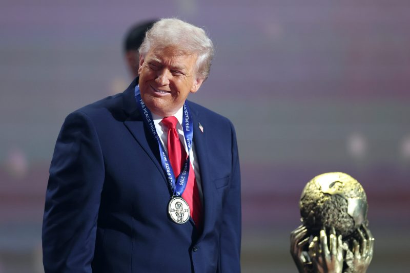 Trump will award the World Cup trophy to the champion team, according to the FIFA president.