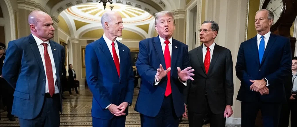 Trump's Intense Conflict with Senate Republicans Reaches a Breaking Point