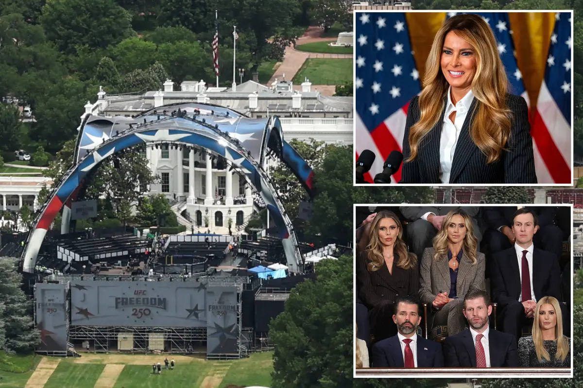 Trump's White House UFC fight guests feature Melania and Ivanka