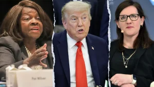 Trump's authority to dismiss federal officials is challenged by two Supreme Court cases.