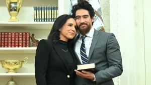 Tulsi Gabbard shares that her husband is healing after a lengthy cancer operation.