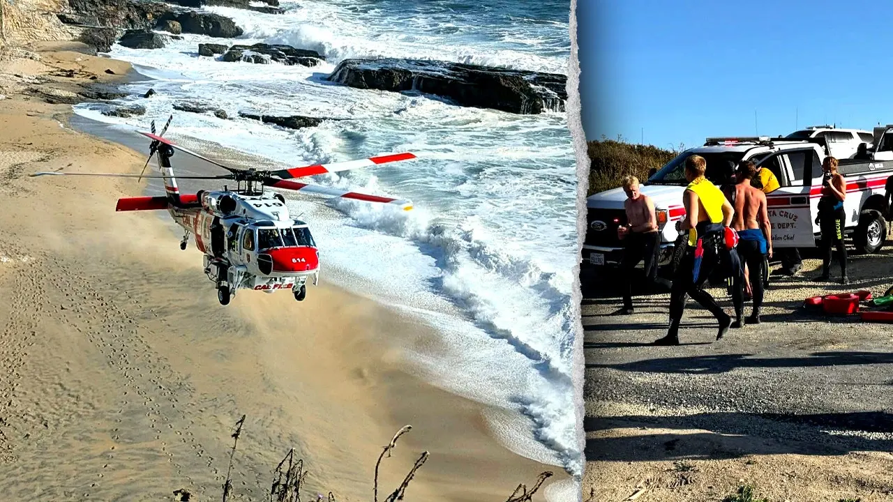 Two sleeping college students drown due to high tides at California beach