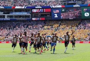 U.S. Men's Soccer beats Australia 2-0, earning a significant early spot in the knockout stage.