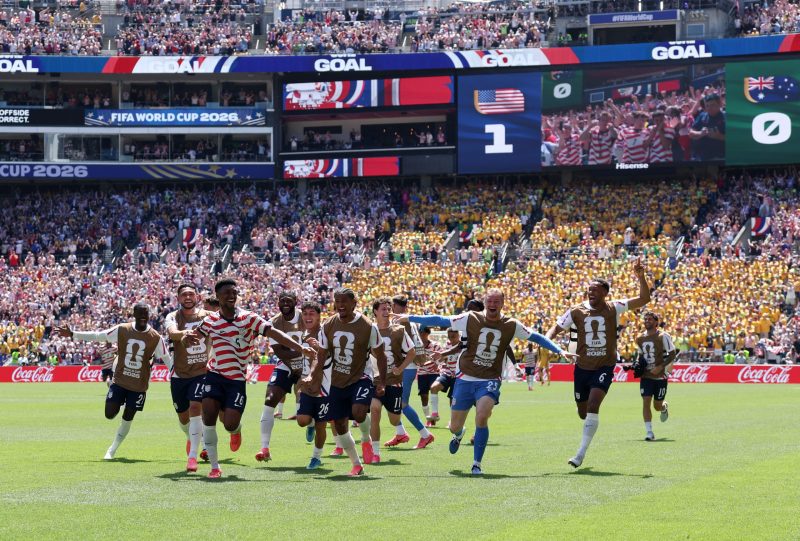 U.S. Men's Soccer beats Australia 2-0, earning a significant early spot in the knockout stage.